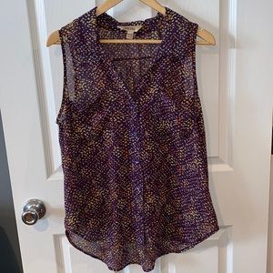 Bottom up see-through tank top